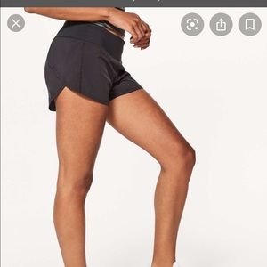 Luluemon speed up shorts long 4”